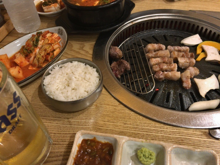 韓国旅行　肉料理